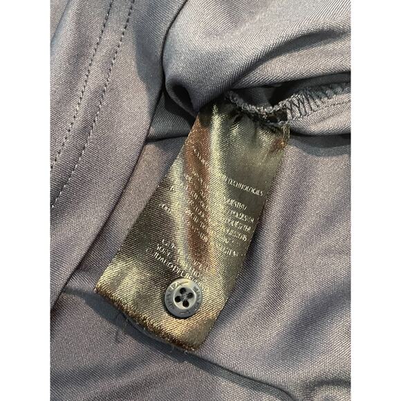 Space X Polo Shirt Mens XL Navy Blue Performance Golf Embroidered Logo - Picture 11 of 12